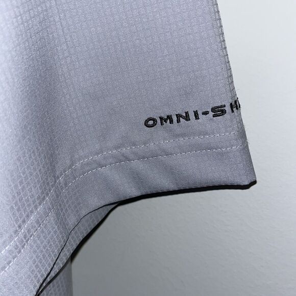 Gray Short Sleeve Vented Back PFG Performance Fishing Bonehead Shirt XXL 2XL - Picture 6 of 9